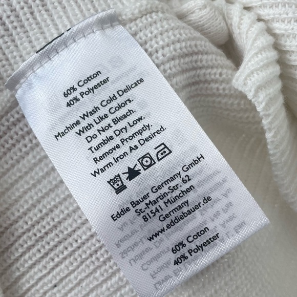 NWT š¦ Soft Ivory V-neck ribbed sweater | Medium - Picture 14 of 16